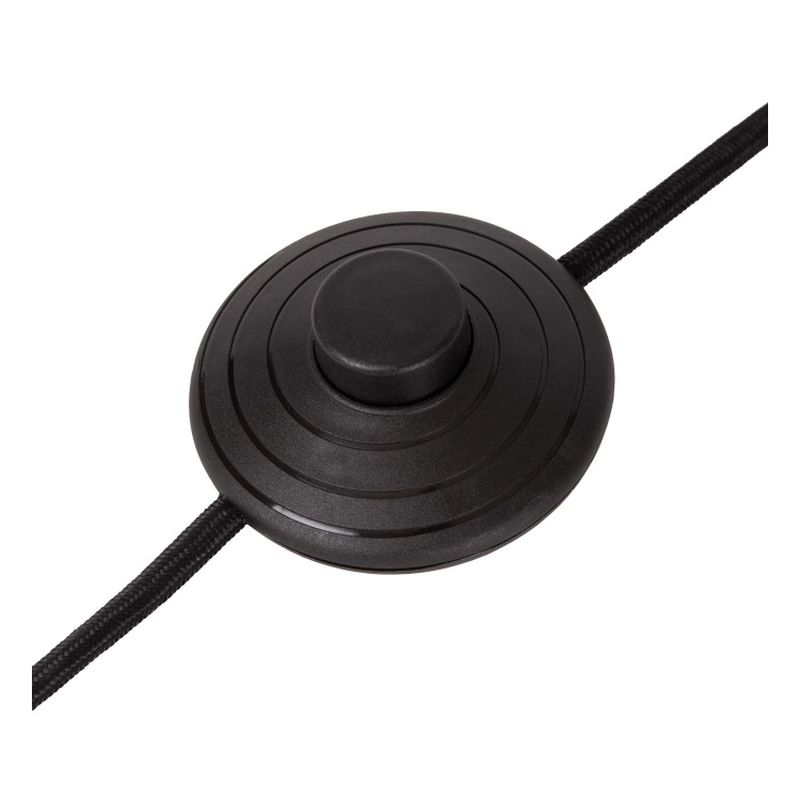 Lucide HANNELORE - Stojacia lampa - Ø 30 cm - 1xE27 - Matt Gold / Mosadz